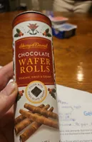Chocolate Wafer Rolls