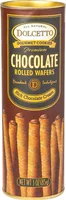 Chocolate Rolled Wafers, Rich Chocolate Cream