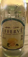 Efferve, sparkling lemonade, lemon - citron