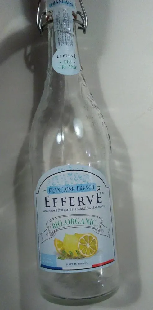Limonade pétillante Bio_organic