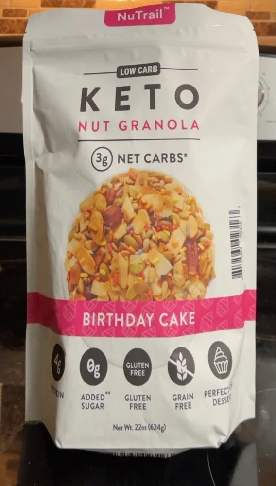 Keto nut granola