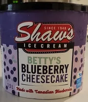 Betty's Blueberry Cheesecake Icecream