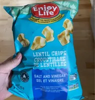 Lentil Chips Salt & Vinegar