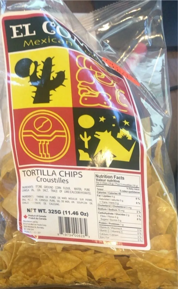 El comal tortilla chips