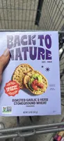 Roasted Garlic & Herb Stoneground Wheat Crackers