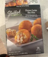 Chicken cordon bleu bites