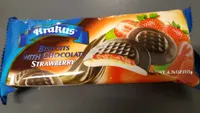 Krakus Biscuits With Chocolate Strawberry