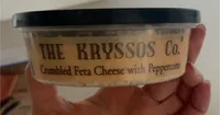 Feta with peppercorns