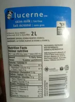 Lait écrémé