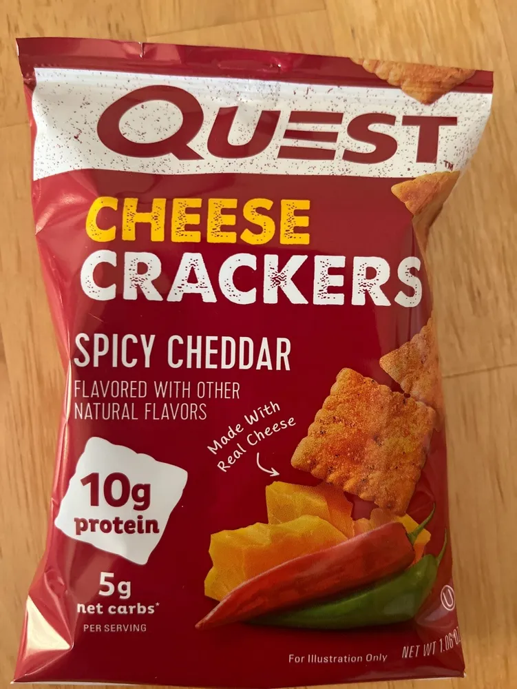 Cheese crackers, Spicy Cheddar