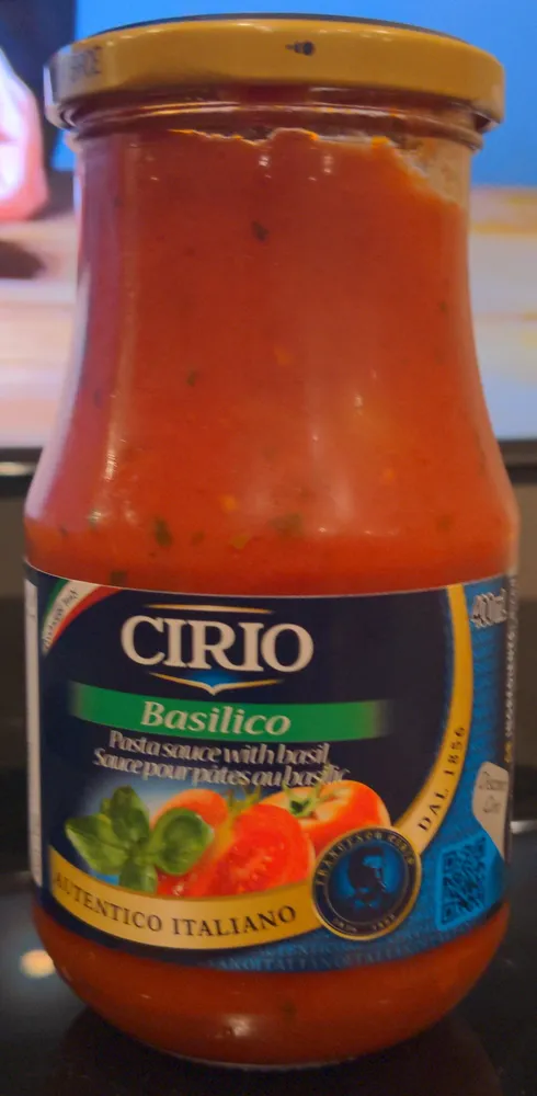 Sauce pour pâtes au basilic