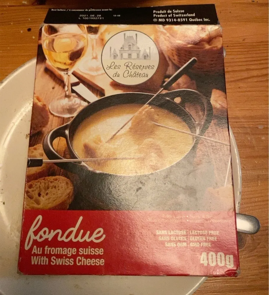 Fondue au fromage suisse