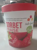 Sorbet au fraise