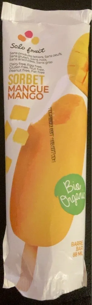 Sorbet mangue
