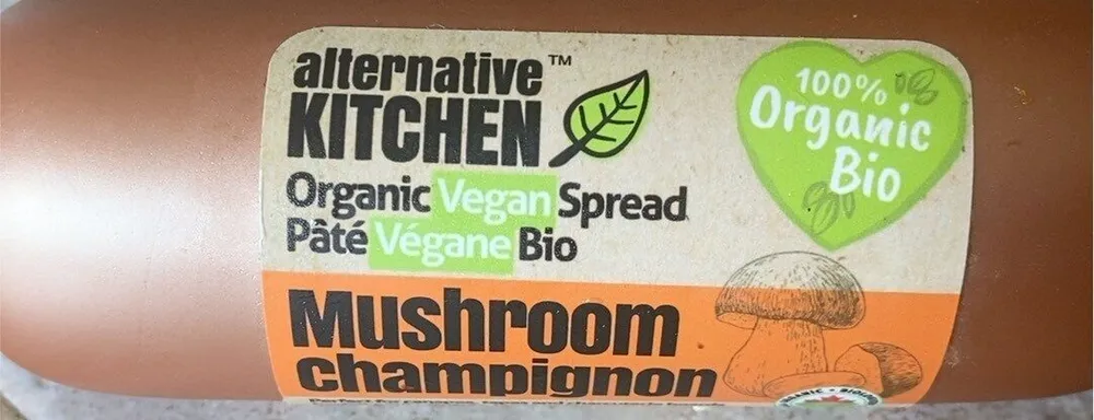 Pâté vegane bio champignon