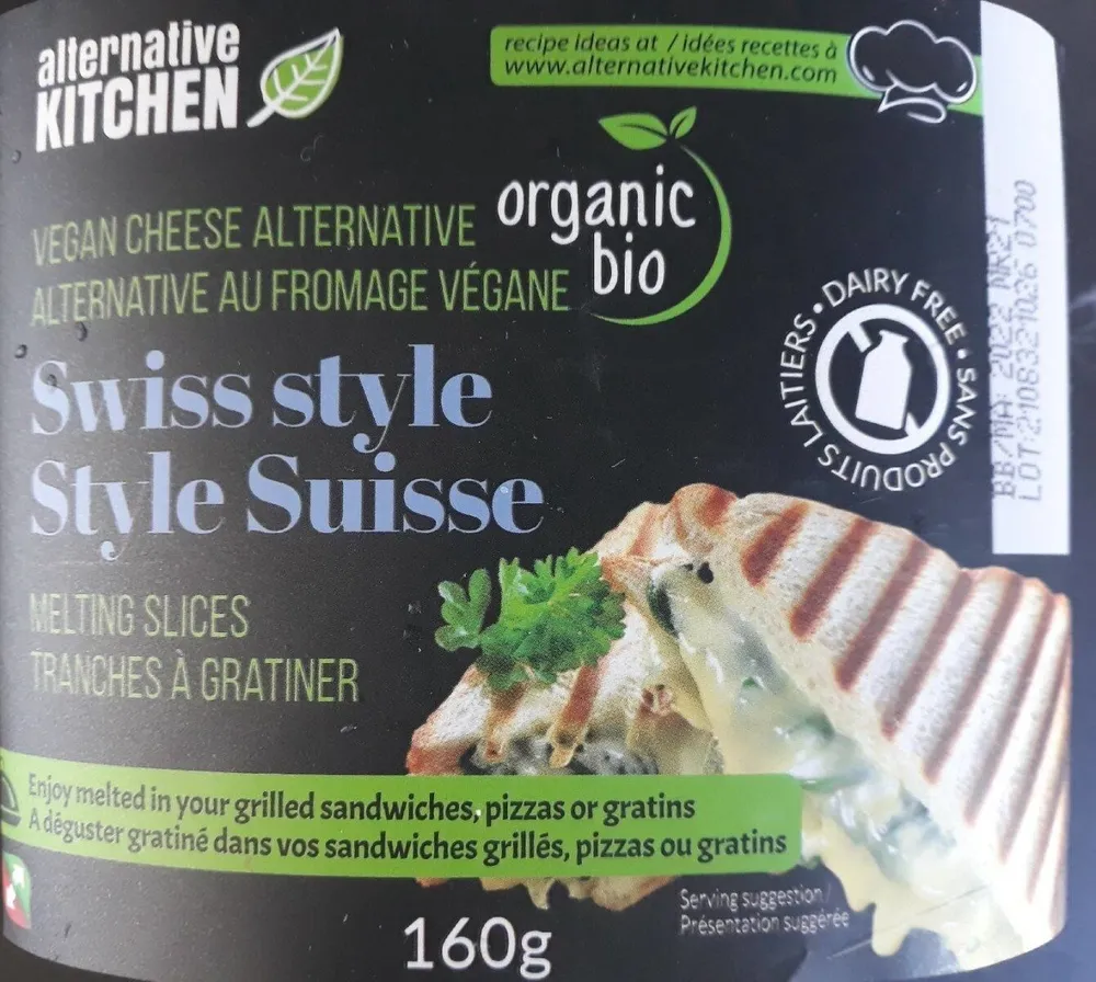 Fromage végane à gratiner style Suisse