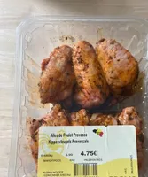 Ailes de poulet Provence