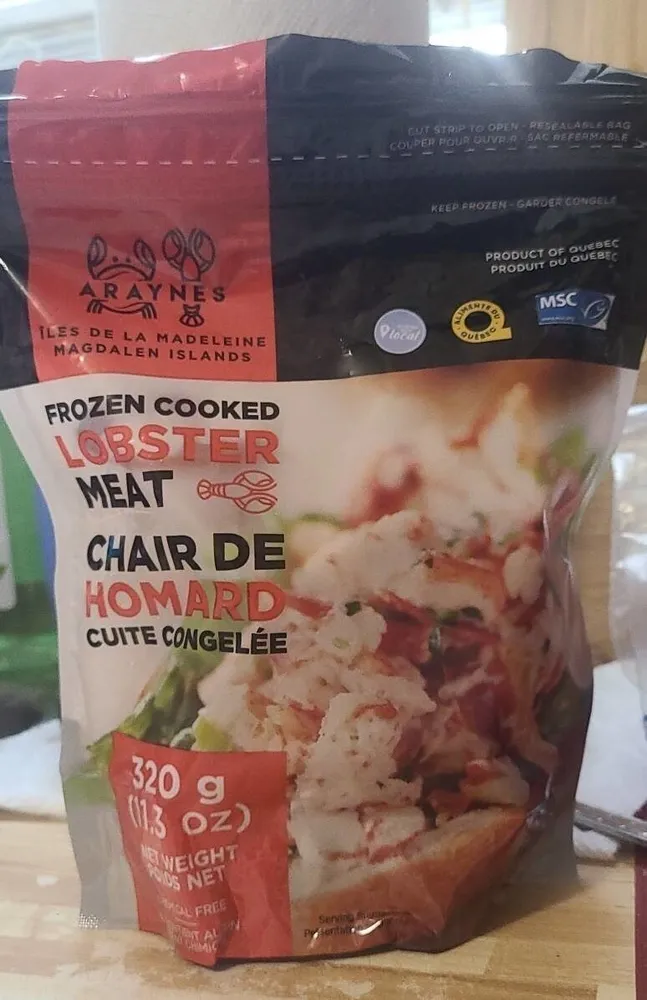 ARAYNES FROZEN COOKED LOBSTER