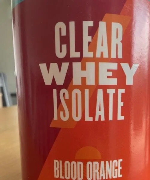 Clear Whey Isolate Orange Sanguine