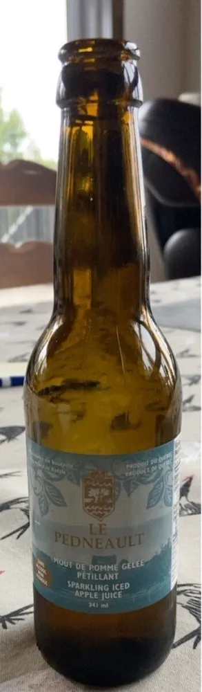 Mout de pomme gelee petillant