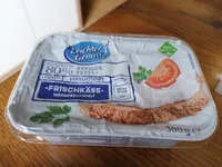 Frischkäse 80 % weniger Fett