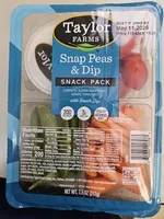 Snap Peas & Dip Snack Pack