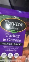Turkey & Cheese Snack Pack