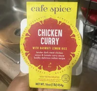 Chicken Curry with Basmati Lemon Rice