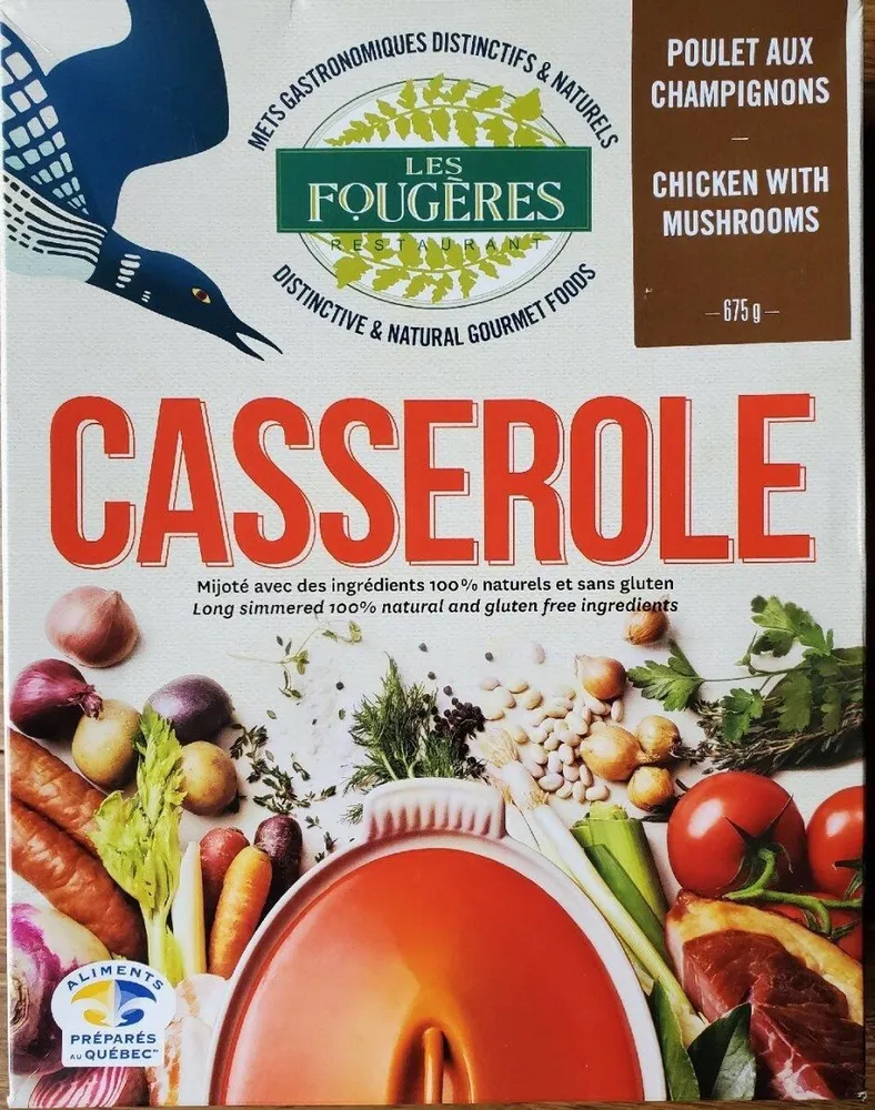 Poulet aux champignons