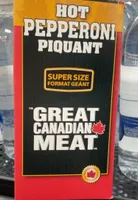 Hot pepperoni piquant