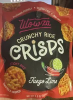 Crunchy Rice Crisps Fuego Lime