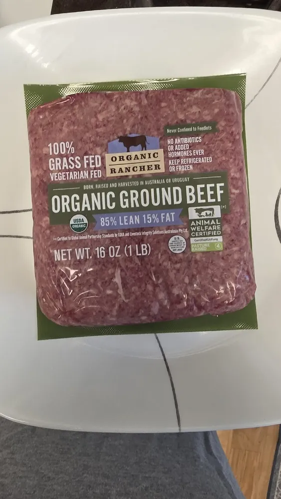 ORGANIC GROUND BEEF