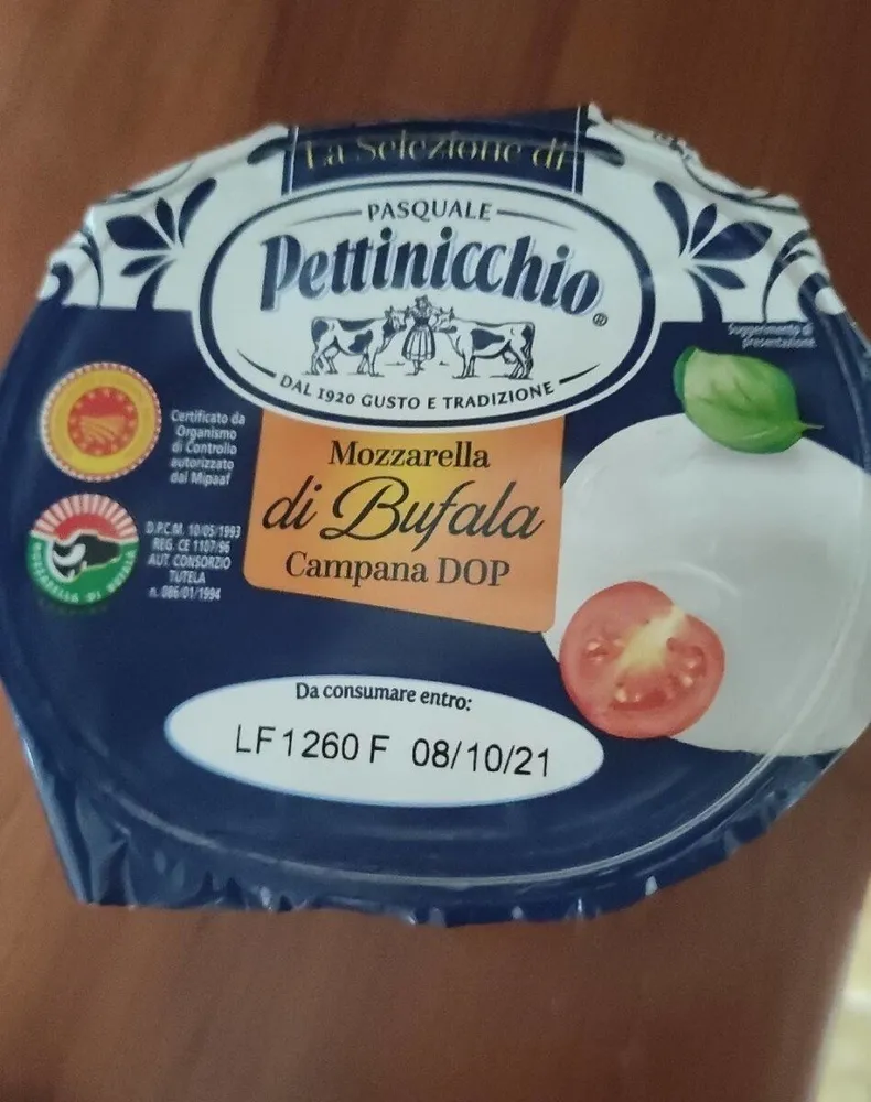 Mozzarella di Bufala Campana Dop
