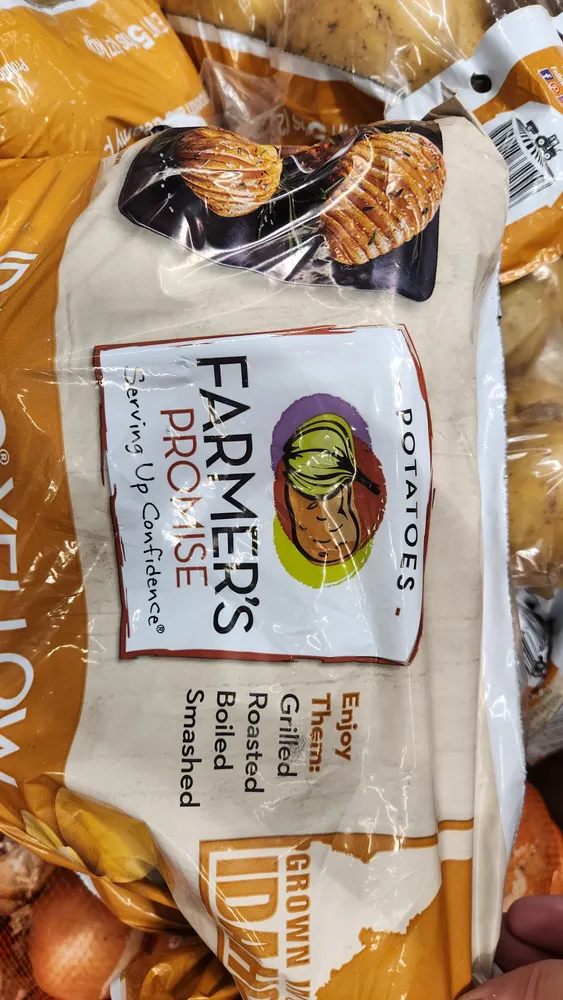 Idaho Yellow Potato