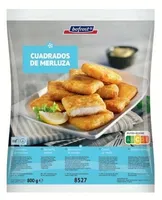 Cuadrados de merluza