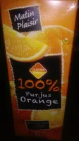 100% pur  jus orange
