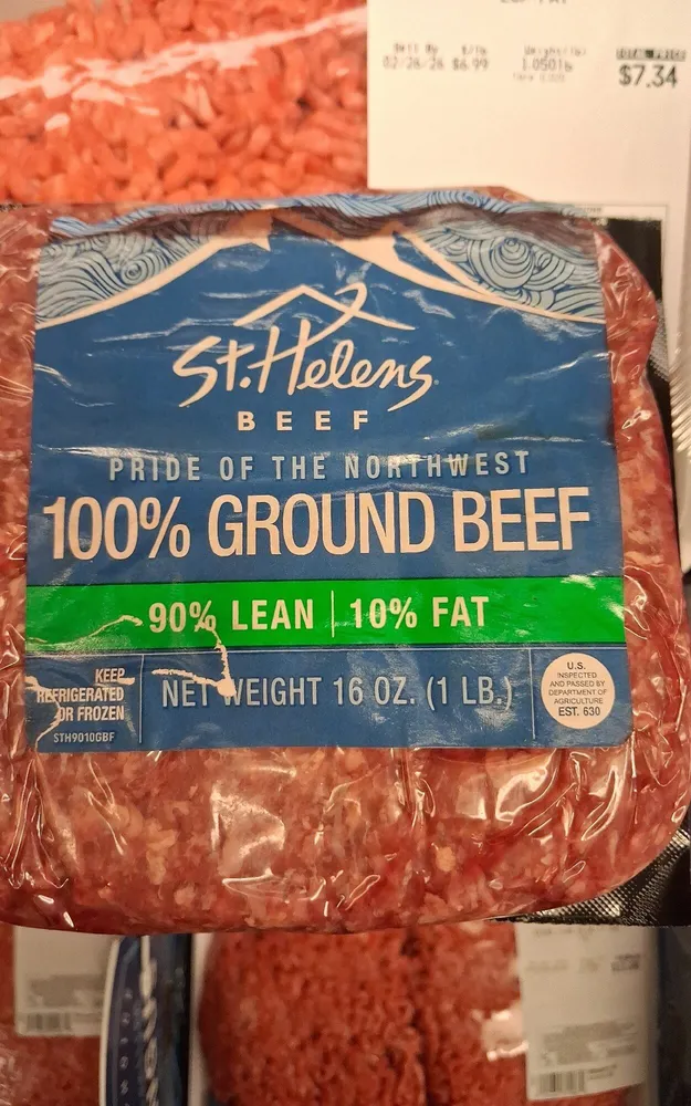 100% GROUND BEEF