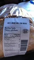 White Bread wide pan bread