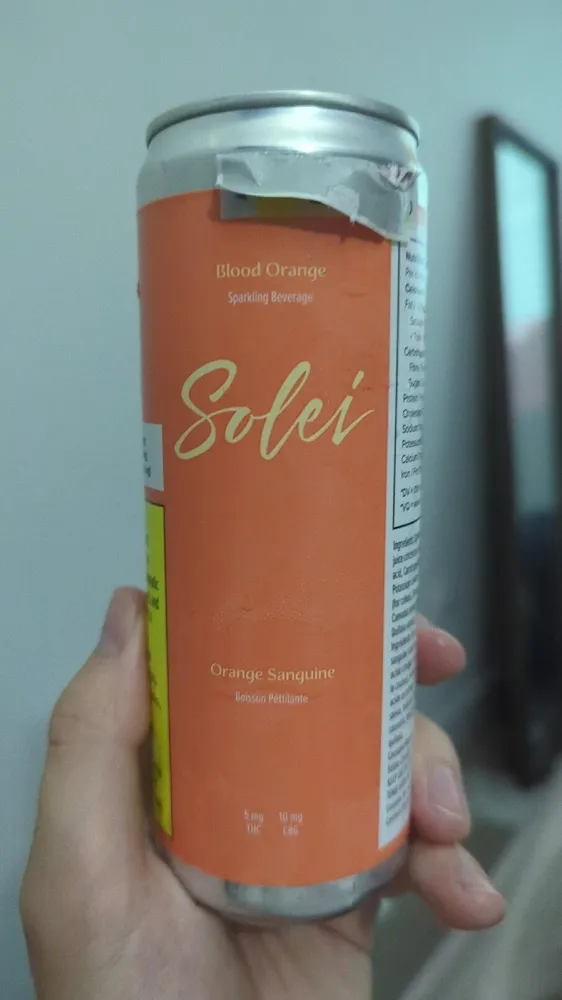 Blood Orange Sparkling Beverages