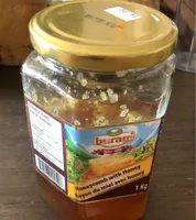 Miel avec rayon de miel