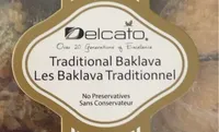 Traditional baklava