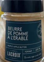 Beurre de pomme à l’érable
