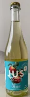 Jus de pomme petillant