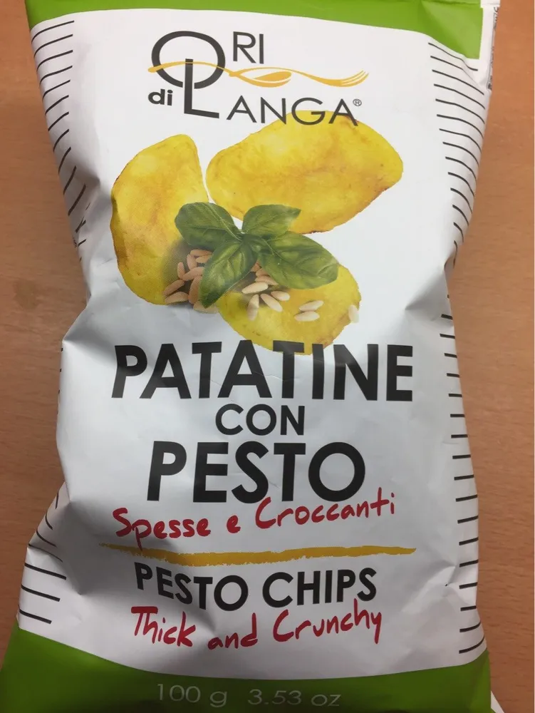 Patatine con pesto