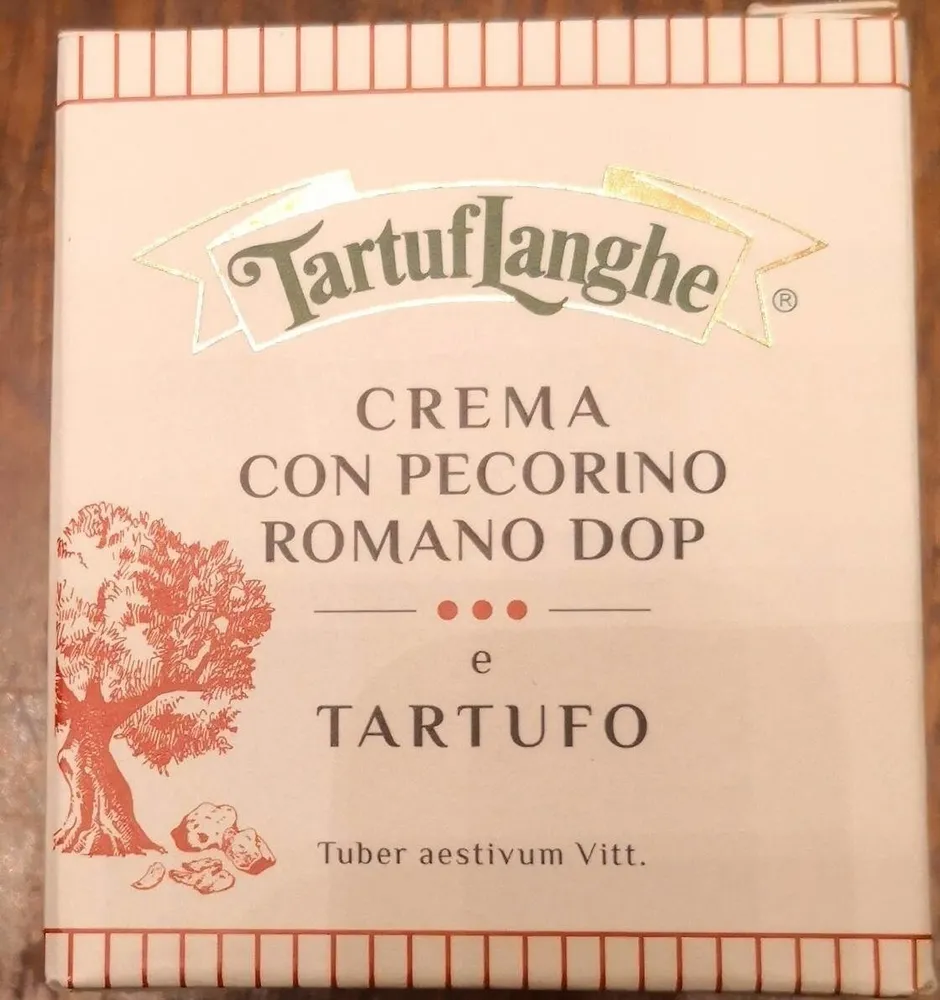 CREMA CON PECORINO ROMANO DOP e TARTUFO