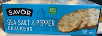 Sea salt & Pepper crackers