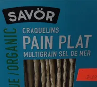 Or sea salt multigrain flatbreads