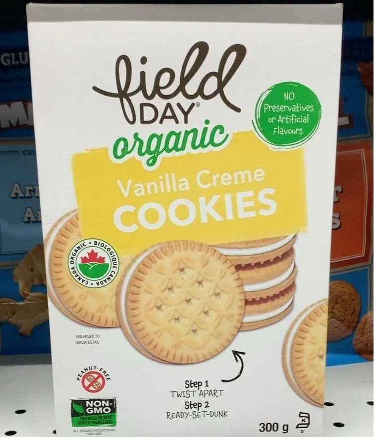 Vanilla creme cookies