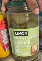 Sandwich dill Pickles.