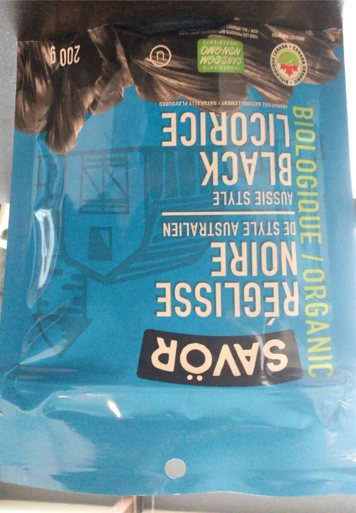 Organic Aussie Style Black Licorice